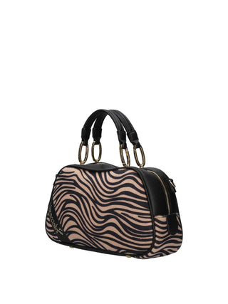 WOMEN'S HANDBAG - BRACCIALINI BLACK-WHITE - B18693-YY 2