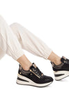 WOMEN'S SNEAKERS - XTI BLACK - 144377 5