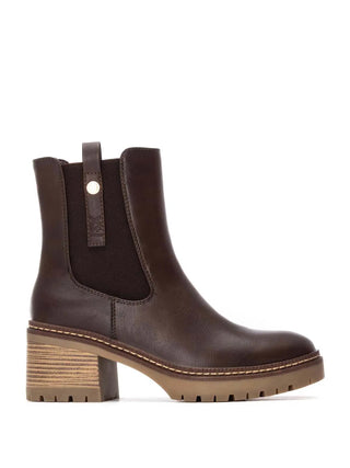 WOMEN'S ANKLE BOOTS - XTI BROWN - 144456