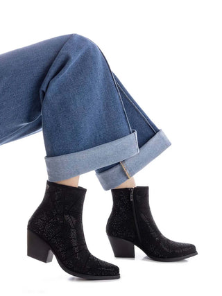 WOMEN'S ANKLE BOOTS - XTI BLACK - 144670 6