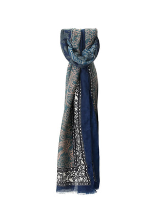 SCIARPA DONNA - LUMBERJACK BLU - A1001
