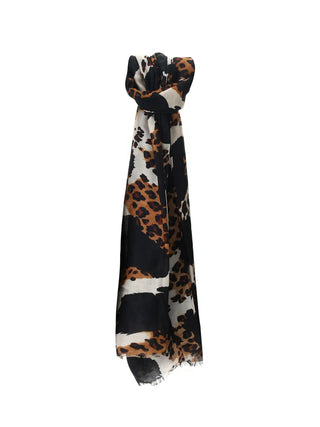 SCIARPA DONNA - LUMBERJACK ARANCIO - A1005