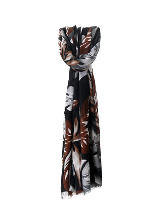 SCIARPA DONNA - LUMBERJACK MARRONE - A1017