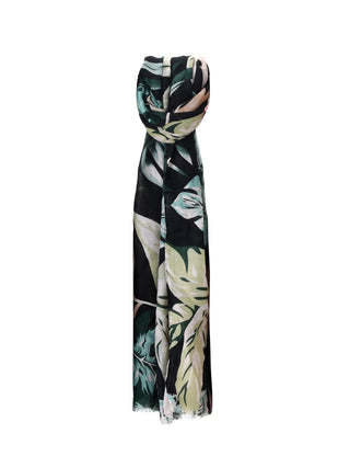 SCIARPA DONNA - LUMBERJACK NERO - A1017