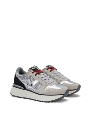 SNEAKERS DONNA - SUN68 ARGENTO - Z46230 2