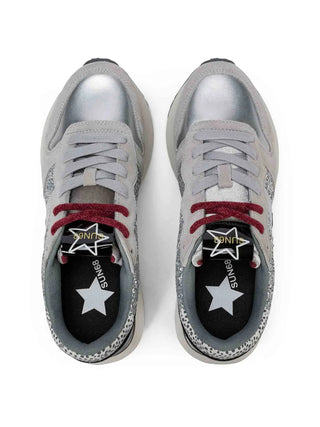 SNEAKERS DONNA - SUN68 ARGENTO - Z46230 4