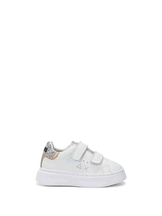 SNEAKERS RAGAZZA - SUN68 BIANCO-ARGENTO - Z46463B