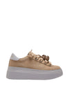 SNEAKERS DONNA - EMANUELLE VEE BEIGE - 462P-100-12-P011 1