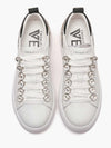 SNEAKERS DONNA - EMANUELLE VEE BIANCO-NERO - 462P-100-13-P003 3