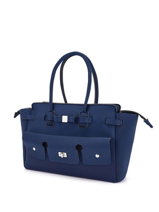 BORSA A MANO DONNA - SAVE MY BAG BLU - S62-CLARA-L-LY 2