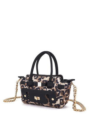 BORSA A MANO DONNA - SAVE MY BAG LEOPARDO - S62-CLARA-S-LY 2