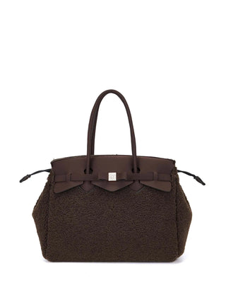 BORSA A SPALLA DONNA - SAVE MY BAG MARRONE - S62-MISS-L-FUL