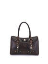 BORSA A SPALLA DONNA - SAVE MY BAG MARRONE - S62-SELENA-L-EMU 1