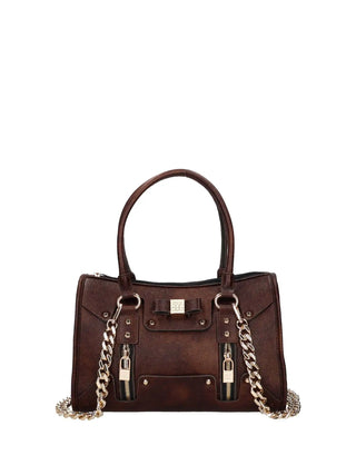 BORSA A SPALLA DONNA - SAVE MY BAG MARRONE - S62-SELENA-M-EMU 1
