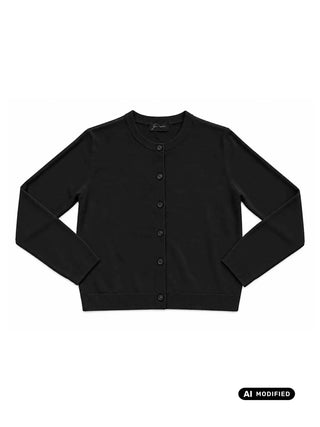 CARDIGAN UOMO - GATTINONI NERO - GR6004/P