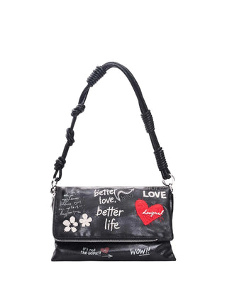 TRACOLLA DONNA - DESIGUAL NERO - 26WAXP39 1