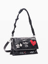 TRACOLLA DONNA - DESIGUAL NERO - 26WAXP39 2