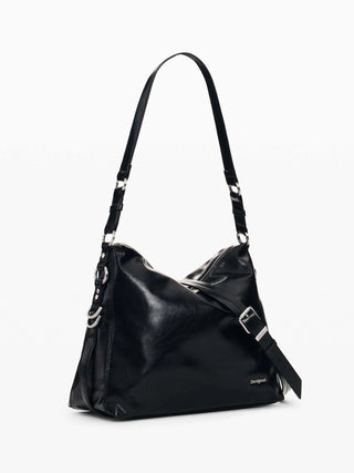 BORSA A SPALLA DONNA - DESIGUAL NERO - 26WAXP66 2