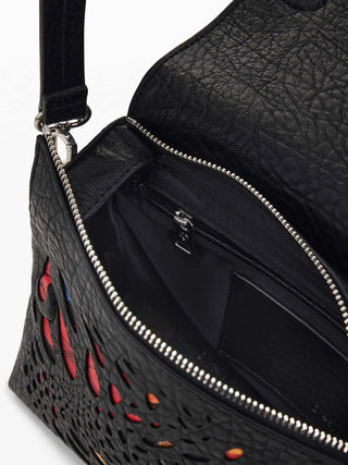 BORSA A SPALLA DONNA - DESIGUAL NERO - 26WAXP94 4