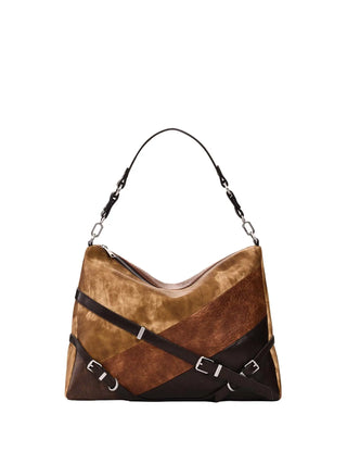 BORSA A SPALLA DONNA - DESIGUAL MARRONE - 26WAXPA5 1