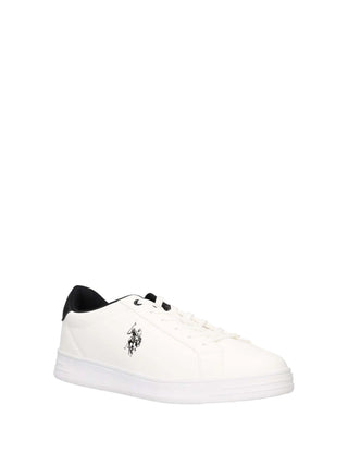 SNEAKERS UOMO - US POLO ASSN. BIANCO-NERO - ALPHA004M/GY1 2