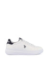 SNEAKERS UOMO - US POLO ASSN. BIANCO-NERO - CODY010M/GY4 1