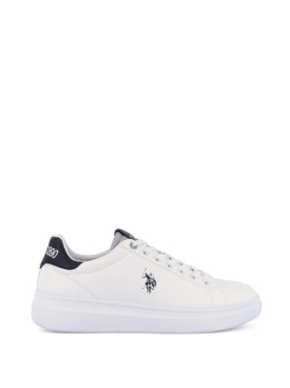 SNEAKERS UOMO - US POLO ASSN. BIANCO-NERO - CODY010M/GY4