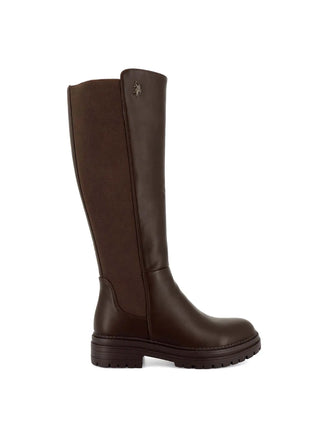 STIVALE DONNA - US POLO ASSN. MARRONE - NIKITA005W/GYE1