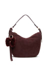 BORSA A SPALLA DONNA - NERO GIARDINI BORDEAUX - I644343D 1