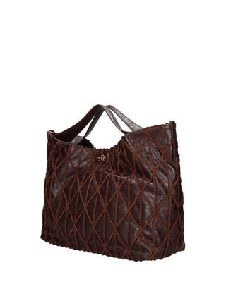 BORSA A SPALLA DONNA - ERMANNO SCERVINO MARRONE - 12402279 2