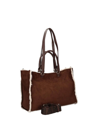 TOTE DONNA - ERMANNO SCERVINO MARRONE - 12402298 3