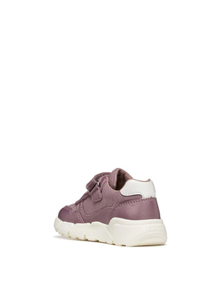 SNEAKERS BAMBINA - GEOX ROSA-ARGENTO - B566NB 0AJAS 3