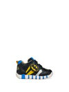 SNEAKERS BAMBINO - GEOX NERO-GIALLO - B6655B 000BC 1