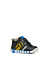 SNEAKERS BAMBINO - GEOX NERO-GIALLO - B6655B 000BC 2