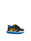 SNEAKERS BAMBINO - GEOX NERO-GIALLO - B665ZA 000BC 2