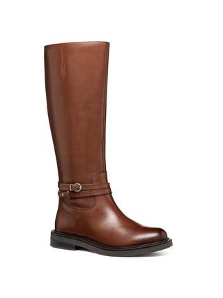 STIVALE DONNA - GEOX MARRONE - D56WYA 00043 2