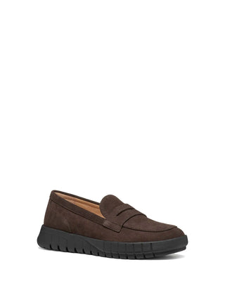 MOCASSINO DONNA - GEOX MARRONE - D659AB 00022 2