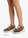 SNEAKERS DONNA - GEOX TAUPE - D65YNA 05422 7