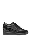 SNEAKERS DONNA - GEOX NERO - D6630B 05422 1