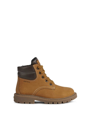 SCARPONCINO RAGAZZO - GEOX GIALLO-MARRONE - J16FAB 032BC 1