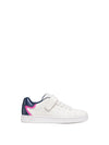 SNEAKERS RAGAZZA - GEOX BIANCO-BLU - J36LRA 0BCKC 1