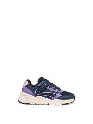 SNEAKERS RAGAZZA - GEOX NAVY-LILLA - J46M2A 0FU54 1