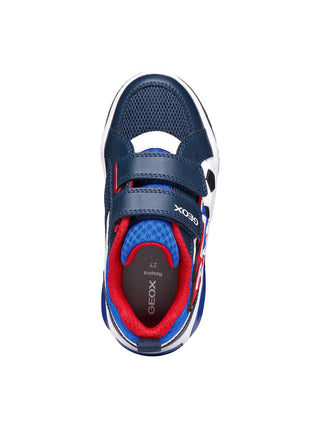 SNEAKERS RAGAZZO - GEOX NAVY-ROSSO - J659CB 01454 5