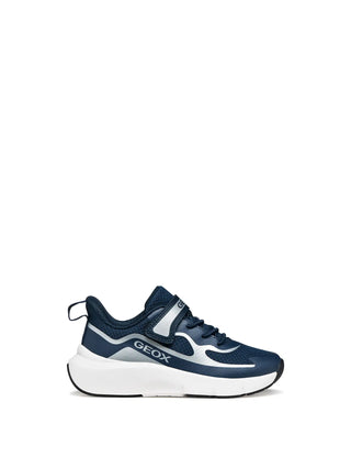 SNEAKERS RAGAZZO - GEOX NAVY-ARGENTO - J65P7F 01454 1