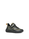 SNEAKERS RAGAZZO - GEOX VERDE-NERO - J65P7F 01454 2