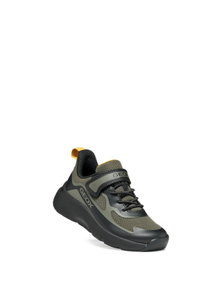 SNEAKERS RAGAZZO - GEOX VERDE-NERO - J65P7F 01454 4