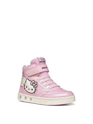 SNEAKERS RAGAZZA - GEOX ROSA - J668WC 0NFQ6 2