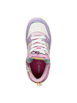 SNEAKERS RAGAZZA - GEOX ROSA-MULTI - J66HXH 054AS 5