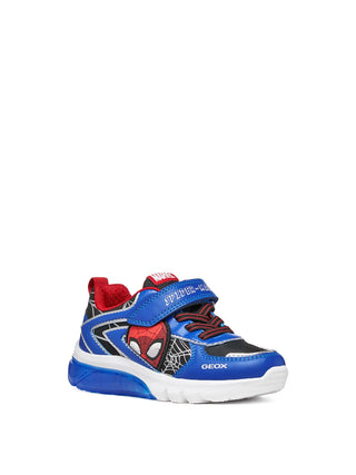 SNEAKERS RAGAZZO - GEOX NERO-ROYAL - J66LBK 01454 2