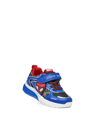 SNEAKERS RAGAZZO - GEOX NERO-ROYAL - J66LBK 01454 4